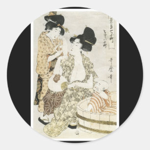 Ancient Japanese Art Sticker