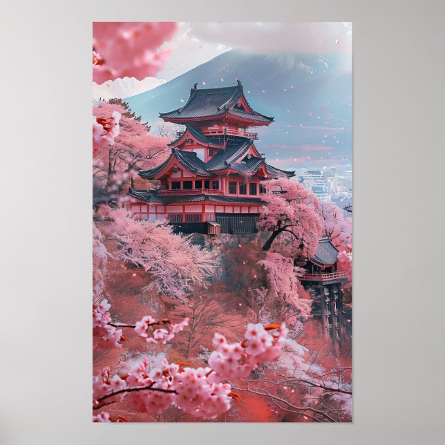 Ancient Japanese Capital Poster Art (Front)