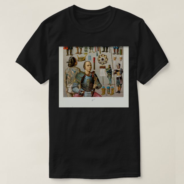 Ancient Japanese fashion weapons and accessories 4 T-Shirt (Design Front)