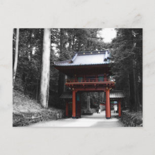 Ancient Japanese Gate Postcard