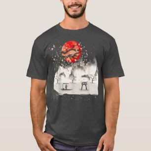 Ancient Japanese Graphic Art Design Japanese cherr T-Shirt