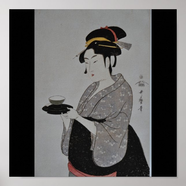 Ancient Japanese Painting circa 1793 Poster (Front)