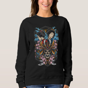 Ancient Japanese Samurai Bushido Katana Ronin Geis Sweatshirt