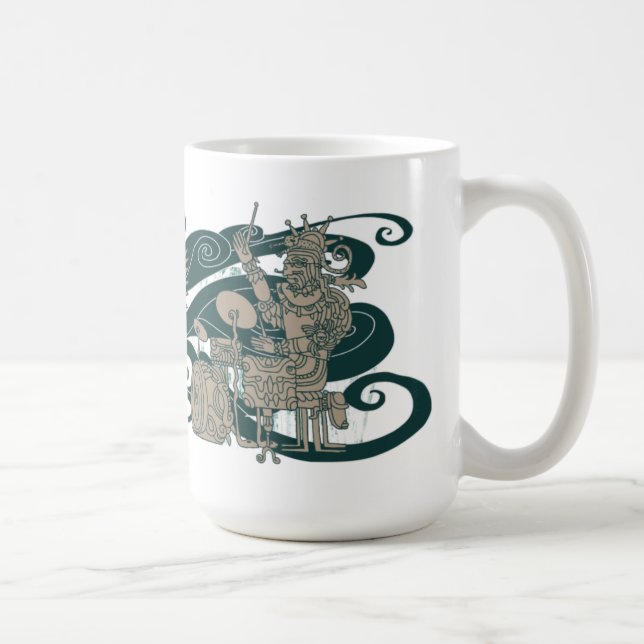 Ancient Jazztecs Coffee Mug (Right)