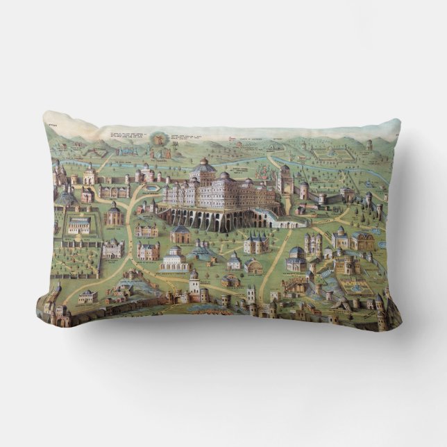 ANCIENT JERUSALEM LUMBAR CUSHION (Front)