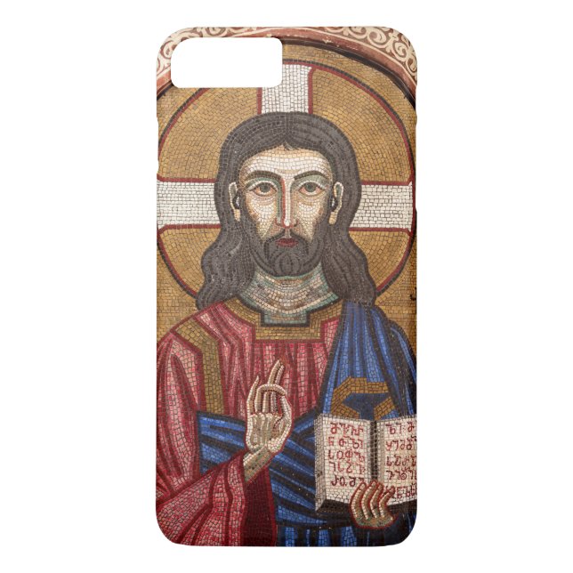 Ancient Jesus Mosaic Case-Mate iPhone Case (Back)