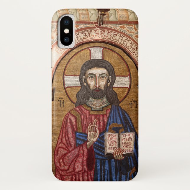 Ancient Jesus Mosaic Case-Mate iPhone Case (Back)