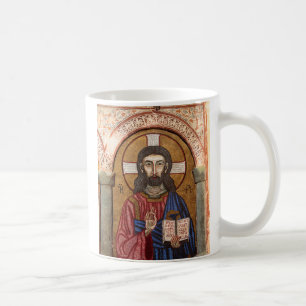 Ancient Jesus Mosaic Coffee Mug