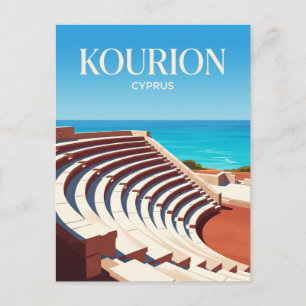 Ancient Kourion Amphitheatre Cyprus Postcard