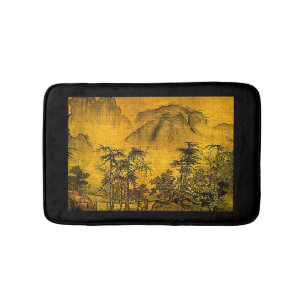 Ancient Landscape Bath Mats