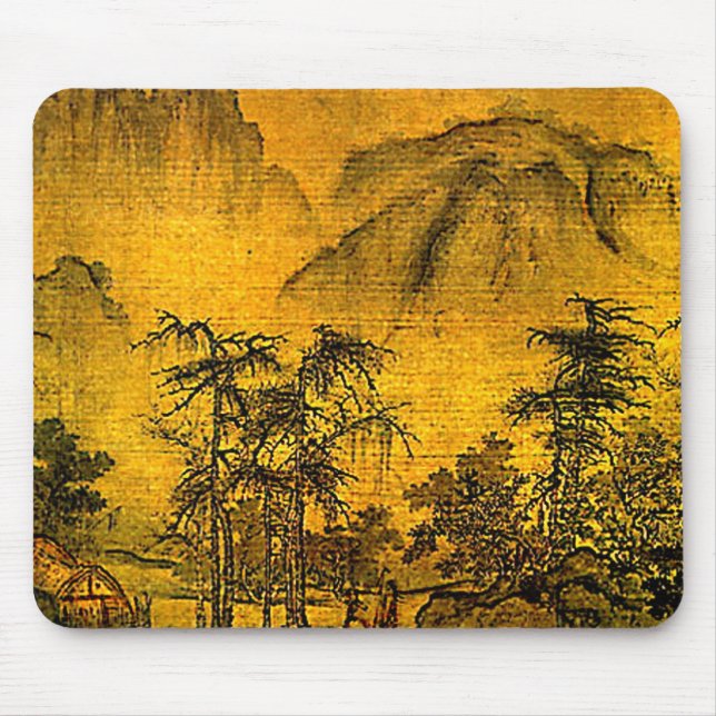 Ancient Landscape Mouse Pad (Front)