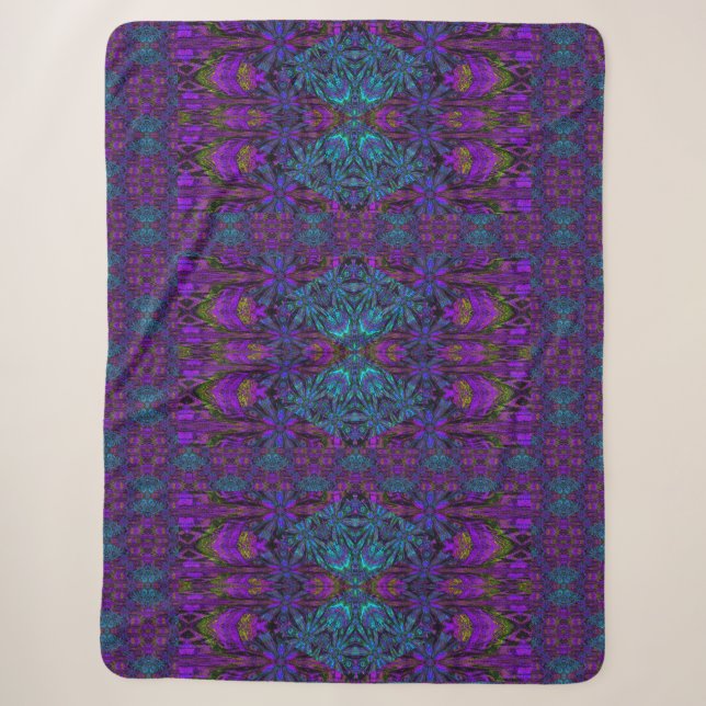 Ancient Light 4 Sherpa Blanket (Front)