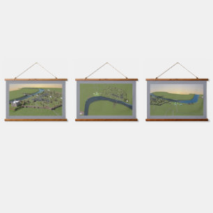 Ancient London Maps Tapestries
