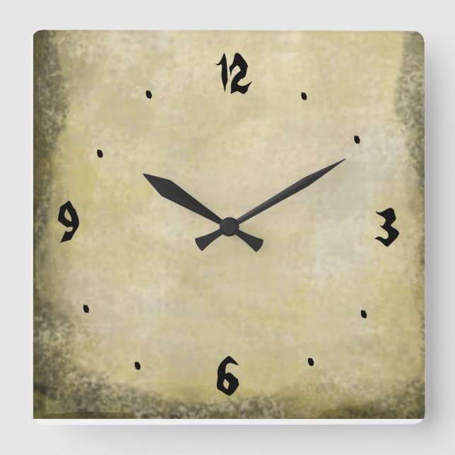 Ancient Look Clock Steam punk like (Front)