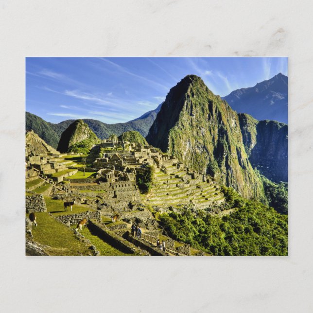 Ancient Machu Picchu, last refuge of the Postcard (Front)