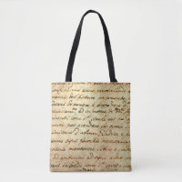 Ancient manuscript of 1700 century written in ink