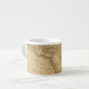 Ancient Map Espresso Cup