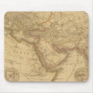 Ancient Map Mouse Pad