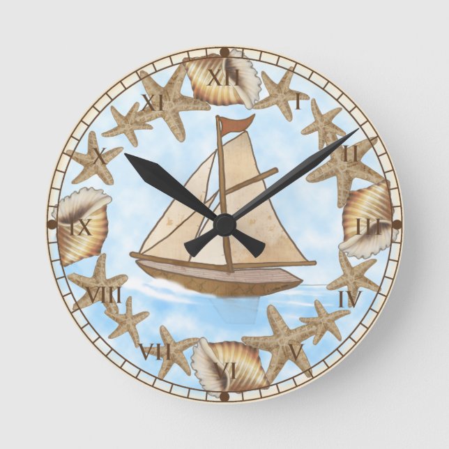 Ancient Mariner boat clock (Front)