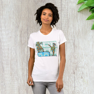 Ancient Maya King and Warrior T-Shirt