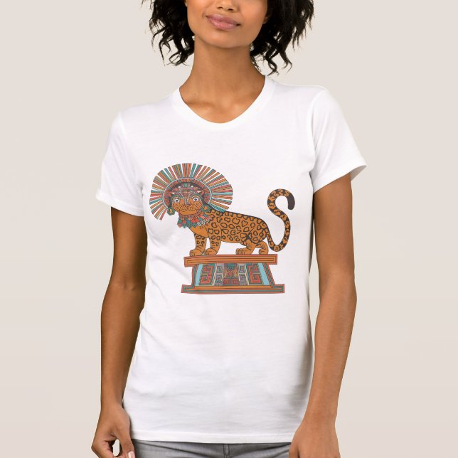 ANCIENT MAYA TIGER T-Shirt (Front)