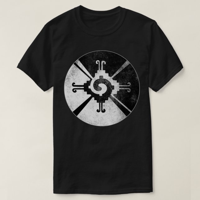 Ancient Mayanof Balance Stability Hunab Ku  T-Shirt (Design Front)