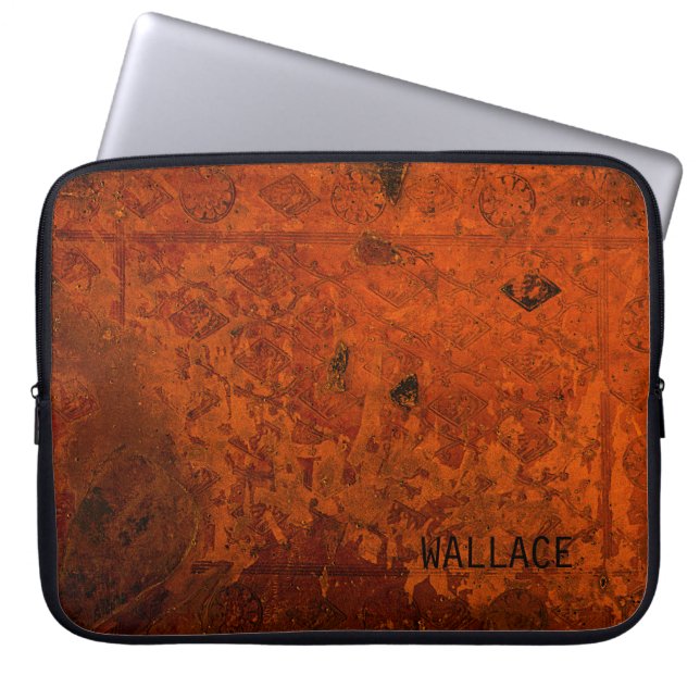 Ancient Mediaeval Leather Bound Book Cover (Front)