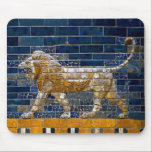 Ancient Mesopotamia: Babylonian Lion mouse pad<br><div class="desc">Glazed brick relief of an iconic striding lion, built sometime around ~575 BCE under King Nebuchadinezzar II of the Neo-Babylonian Empire. Reliefs like this one decorated the king's palace, but the most famous is likely to be the Ishtar Gate. Good for teachers or ancient art history and archeology buffs who...</div>