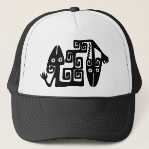 Ancient Mexican Motif Cap