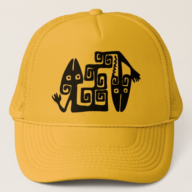 Ancient Mexican Motif Cap (Front)
