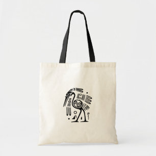 Ancient Mexican Motif Tote Bag
