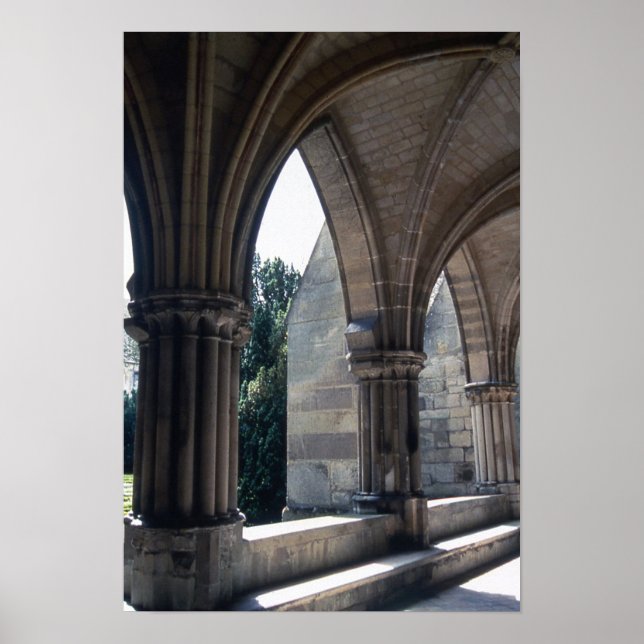 Ancient Monastery  Poster Paper (Matte) (Front)