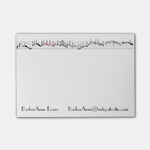 Ancient Music Bar Post-it Notes