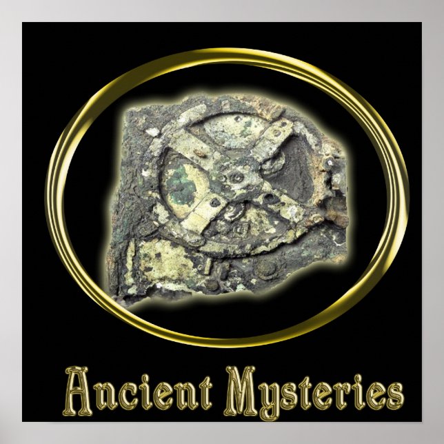 Ancient Mysteries Star clock Poster (Front)
