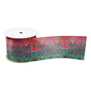 Ancient Mystery sophisticated pattern  Satin Ribbon