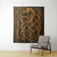 Ancient Norse Serpent Knot Symbol