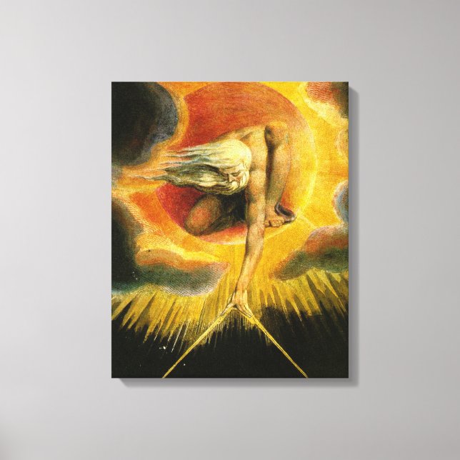 'Ancient of Days' Canvas Print (Front)