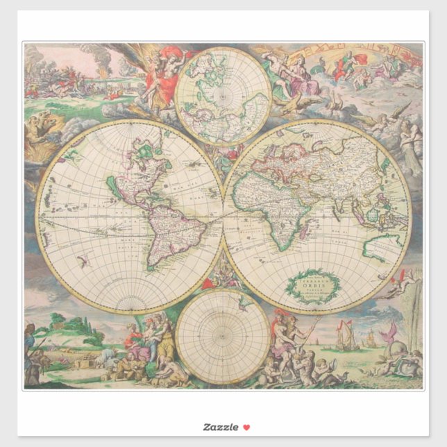 Ancient Old World Map (Sheet)