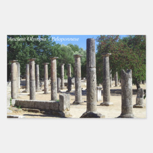 Ancient Olympia - Peloponnese Rectangular Sticker
