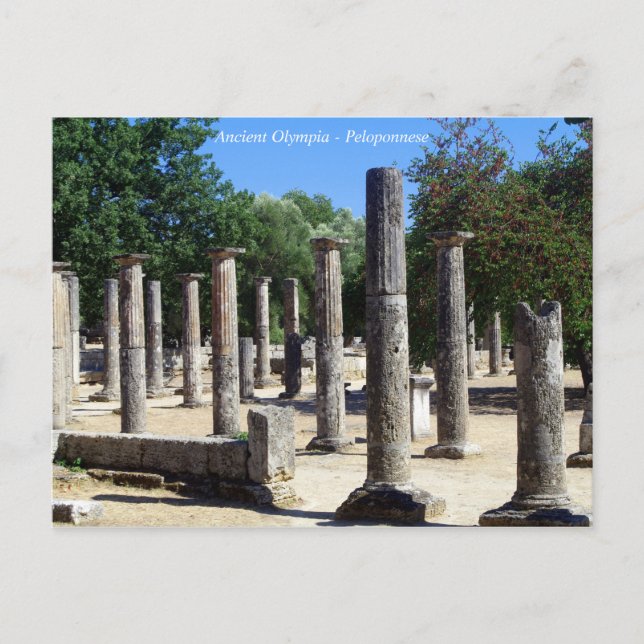 Ancient Olympia Postcard (Front)