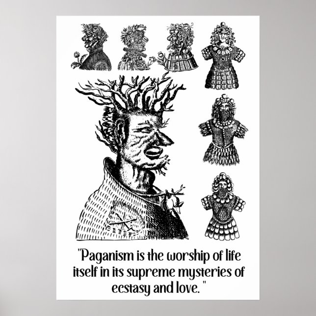 Ancient Paganism Costumes Poster (Front)