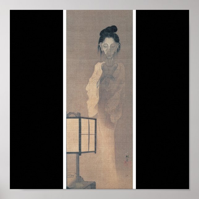 Ancient Painting of a Japanese Ghost. Poster (Front)