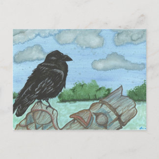 "Ancient Perch" Postcard