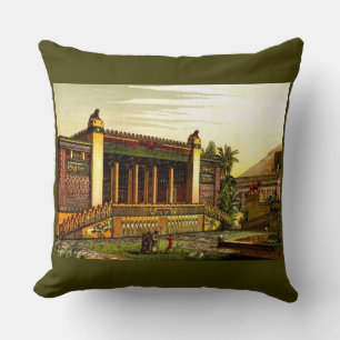 ancient Persepolis print Cushion