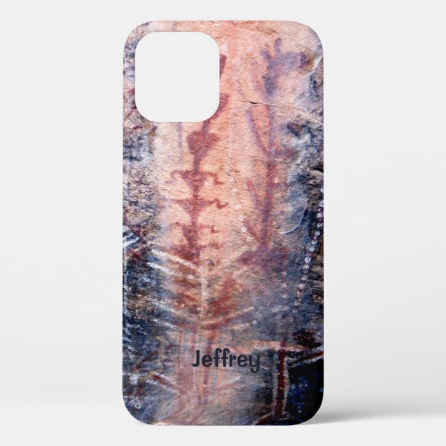 Ancient Pictographs Southwest Petroglyphs, Name, Case-Mate iPhone Case (Back)