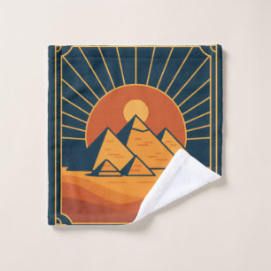 Ancient Pyramids Divine Hand Towel Decor