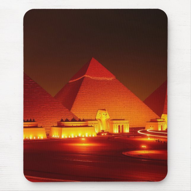 Ancient pyramids mouse pad (Front)