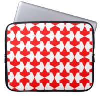 Ancient Red and White Muslim Mamluks Pattern