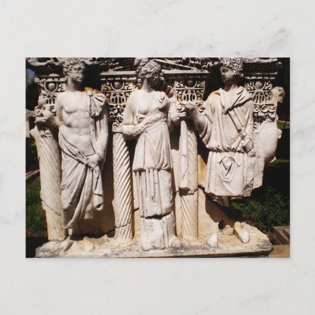  Ancient relief engravings  sculptures in Turkey Postcard (Front)