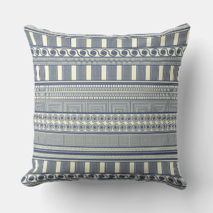 Ancient Rhodes Geometrical Ornament Cushion